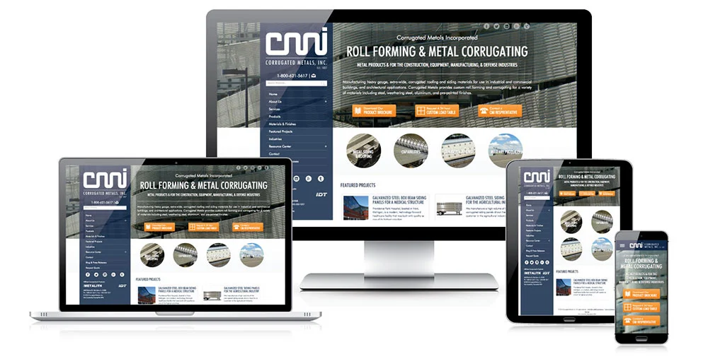 Responsive wordpress website