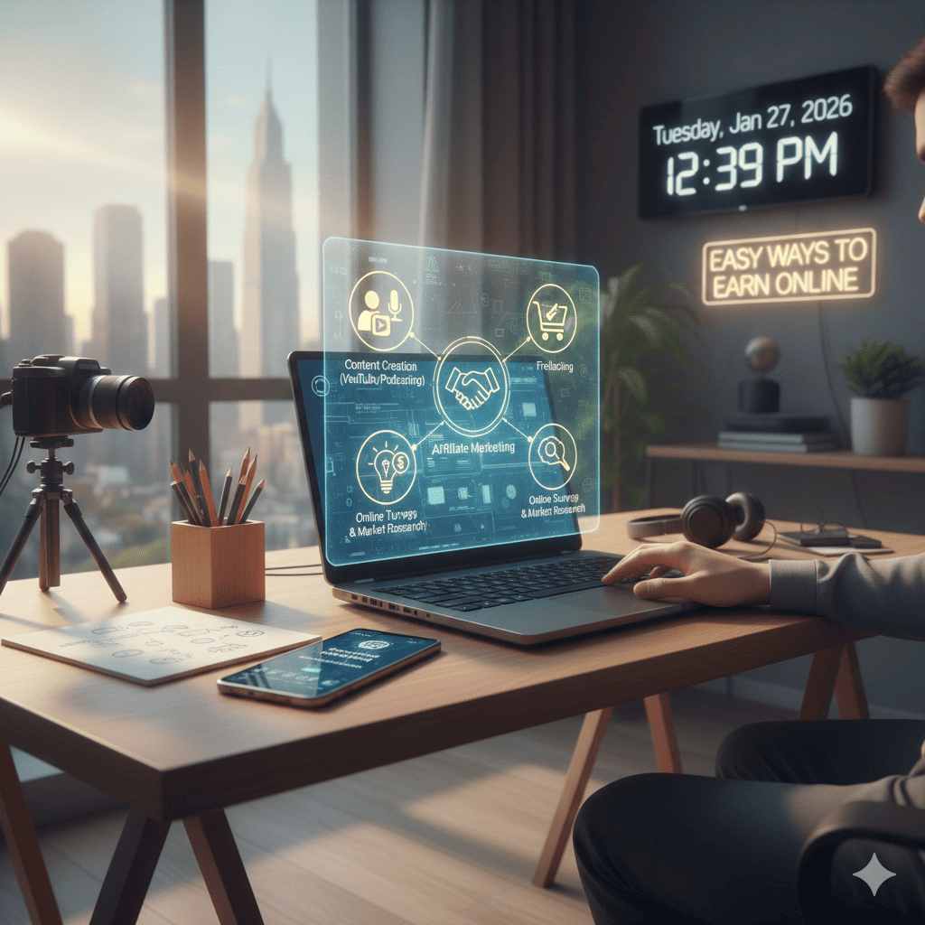 5 Easy Ways to Earn Online in 2026 | Ways to Earn Online | Easy Ways to Earn Online